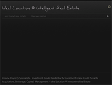Tablet Screenshot of ideallocation.com